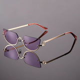 Camille | Women's Sunglasses with Metal Detailing and Floating Lenses