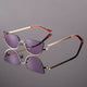 Camille | Women's Sunglasses with Metal Detailing and Floating Lenses