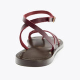 Danica | Women's Sandals with Rhinestones and Ankle Strap