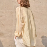 Sheer | Women Shirt With Ramie Linen Blend