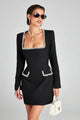 Anastasia | Women's Slim A-Line Mini Dress with Tailored Fit and Pockets