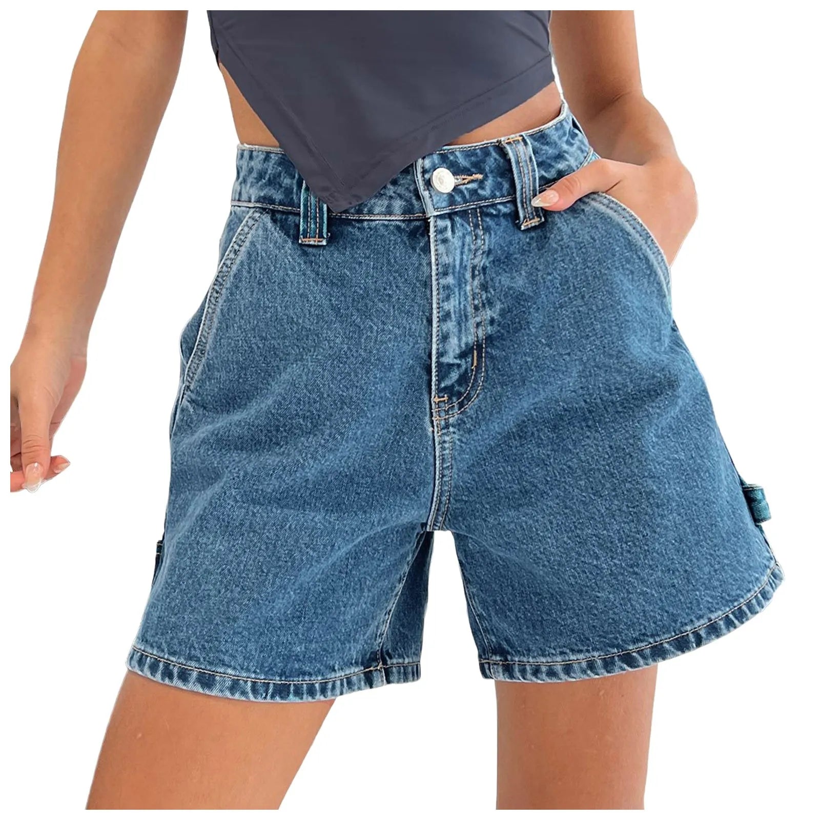 Madison | Women's Shorts with High Waist and Standard Fit