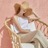 Junia | Women Top With Cotton Linen Blend