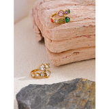 Fiorella | Women Ring with Heart Design and Gold Plating