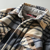 Nolan | Men's Fleece Lined Flannel Shirt Jacket