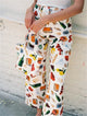Elsie | Women's Printed Denim Pants with Straight Leg