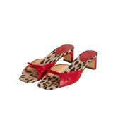 Vinetta | Women Mules with Square Toe and Bow