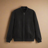 Spencer | Men's Suede Zip Jacket with Minimalist Design