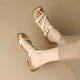 Tahlia | Women's Sandals with Double-Strap and Square Toe