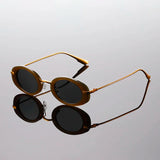 Monaco | Vintage Sunglasses with Polarized Lenses and Oval Frame