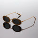 Monaco | Vintage Sunglasses with Polarized Lenses and Oval Frame