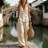 Lyla | Women's Two Piece Set with Tank Pants