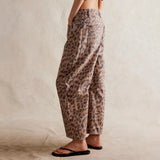 Arabella | Women's Mid Waist Wide Leg Jeans with Ankle Length