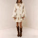 Lila | Women Dress With Cotton Blend Floral Print