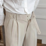 Jasper | Men's Pants with High Waist and Straight Legs