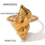 Costa | Women Rings with Ocean Design and Gold Plating