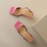 Belle | Women’s Mules with Open Toe and Strap