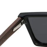 Juniper | Modern Bold Sunglasses with Polarized-UV400 and Bamboo-Frames