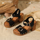 Rovella | Women's Sandals with Cushioned Insoles and Heel