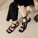 Calista | Women’s Sandals with Straps and Square Toe