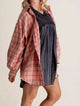Samara | Women Shirt With Plaid Flannel Design