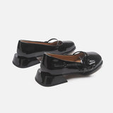 Rosetta | Women Mary Janes with Rose Accent and Glossy