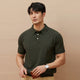 Fletcher | Men's Knitted Polo Shirt with Button Down Design