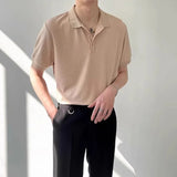 Alden | Men's Ribbed Knit Short Sleeve Shirt