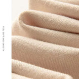 Giselle | Women's Wool Knit Pants with High Waist