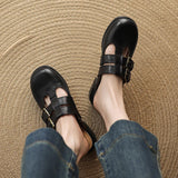Rosalie | Women’s Mules with Buckles and Orthopedic Insoles