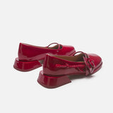 Rosetta | Women Mary Janes with Rose Accent and Glossy