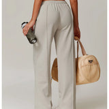 Antonia | Women's High Waisted Running Pants with Elastic Waist
