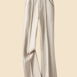 Arden | Women's Wool Blend Flare Trousers with High Waist