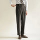 James | Men's Trousers with Pleated Front and Elastic Waistband