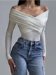 Fern | Women Top With Off Shoulder Design