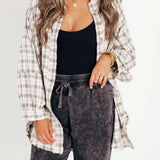 Samara | Women Shirt With Plaid Flannel Design