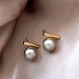 Juliette | Women Earrings with Pearl Design and Stainless Steel