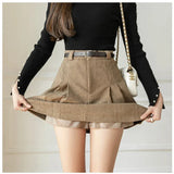 Diana | Women's Skirt with High Waist and Pleats