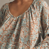 Arianna | Women Blouse With Billowy Sleeve Fit