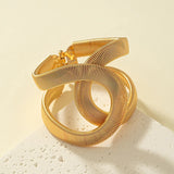 Empress | Women Cuff with Coil Design and Zinc Alloy