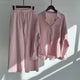 Amelia | Women's Cotton Linen Two Piece Set with Cropped Pants