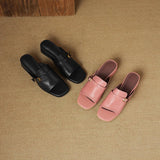 Marcella | Women's Sandal with Buckle and Leather