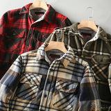 Nolan | Men's Fleece Lined Flannel Shirt Jacket