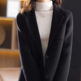 Johanna | Women's Wool Blend Blazer with Tailored Relaxed Silhouette