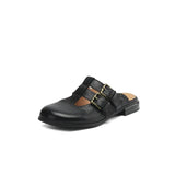 Rosalie | Women’s Mules with Buckles and Orthopedic Insoles