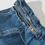 Lila | Women's Skirt with Pleated Buckle Detail