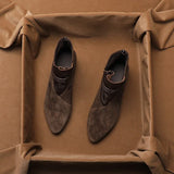 Vivienne | Women’s Boots with Suede and Zipper Closure