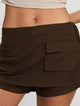 Dakota | Women's Skirt with Low Rise and Front Pockets