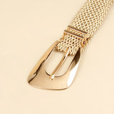 Valentina | Women Belt with Woven Design and 38.5 Inch Length