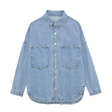 Addison | Women Shirt Jacket With Cotton Denim